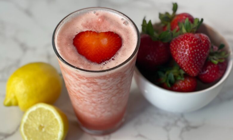 Berry Lemonade Workout Slushie