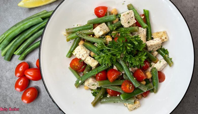 Green Bean Chickpea Salad (vegetarian)